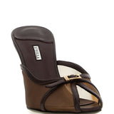 Mules Vittoria 80mm in marrone Le silla - donna 