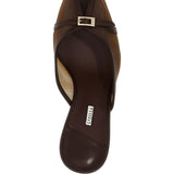 Mules Vittoria 80mm in marrone Le silla - donna 