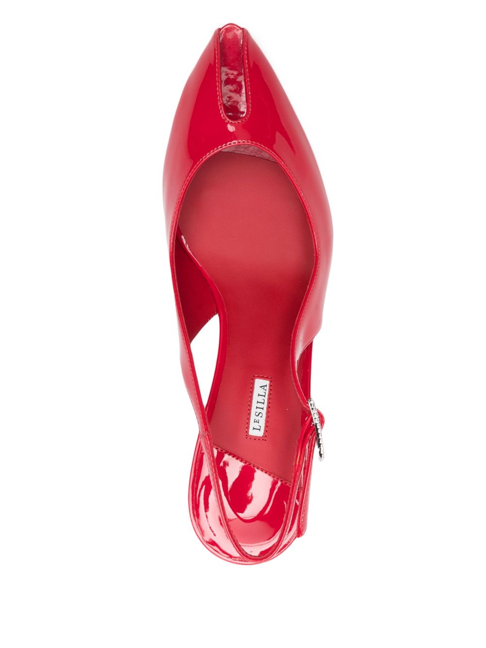 Decollete chanel clivage 90mm in rosso Le silla - donna 
