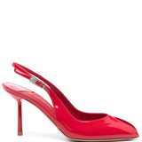 Decollete chanel clivage 90mm in rosso Le silla - donna 