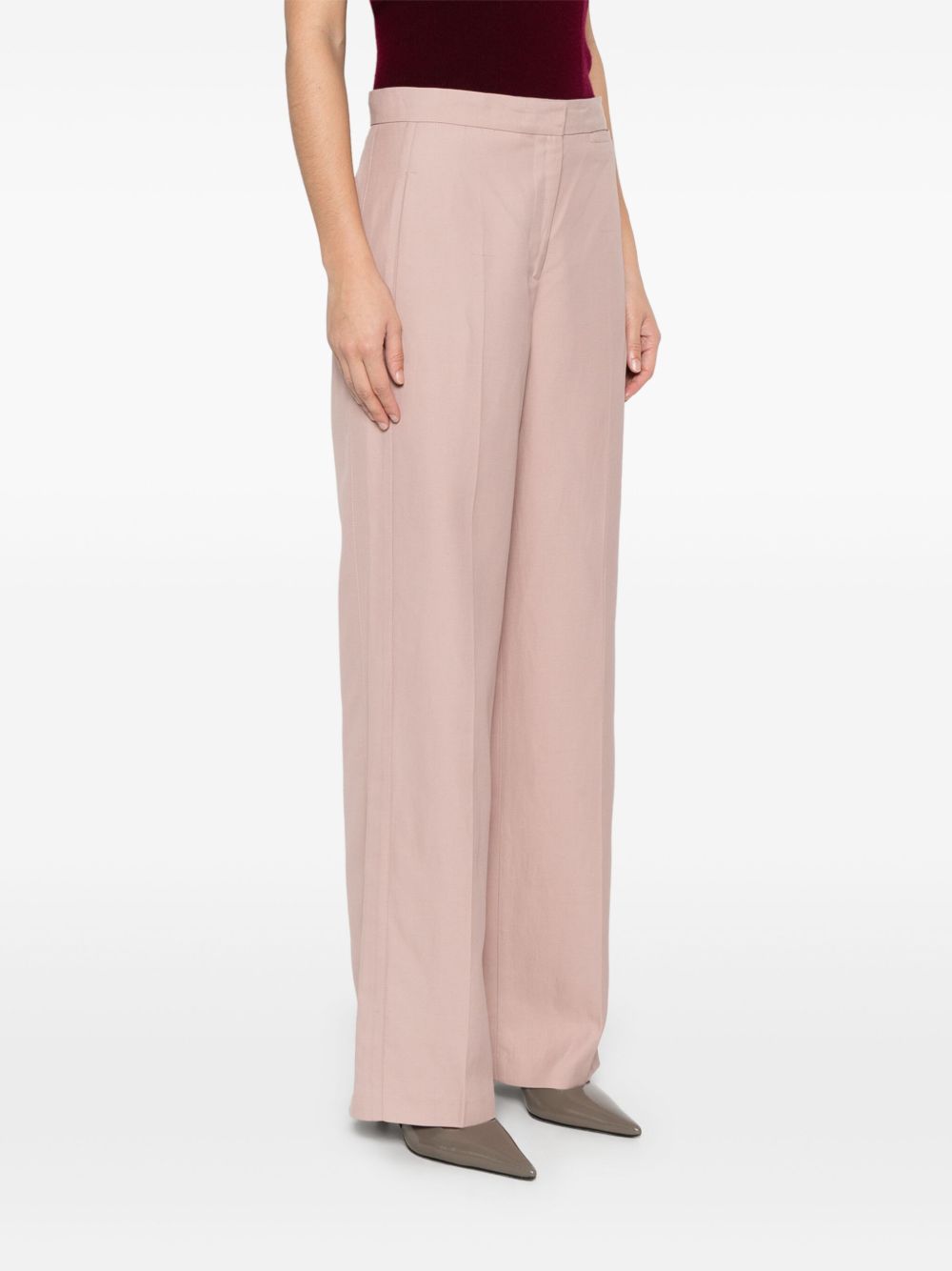 Pantaloni sartoriali in rosa Loulou studio - donna 