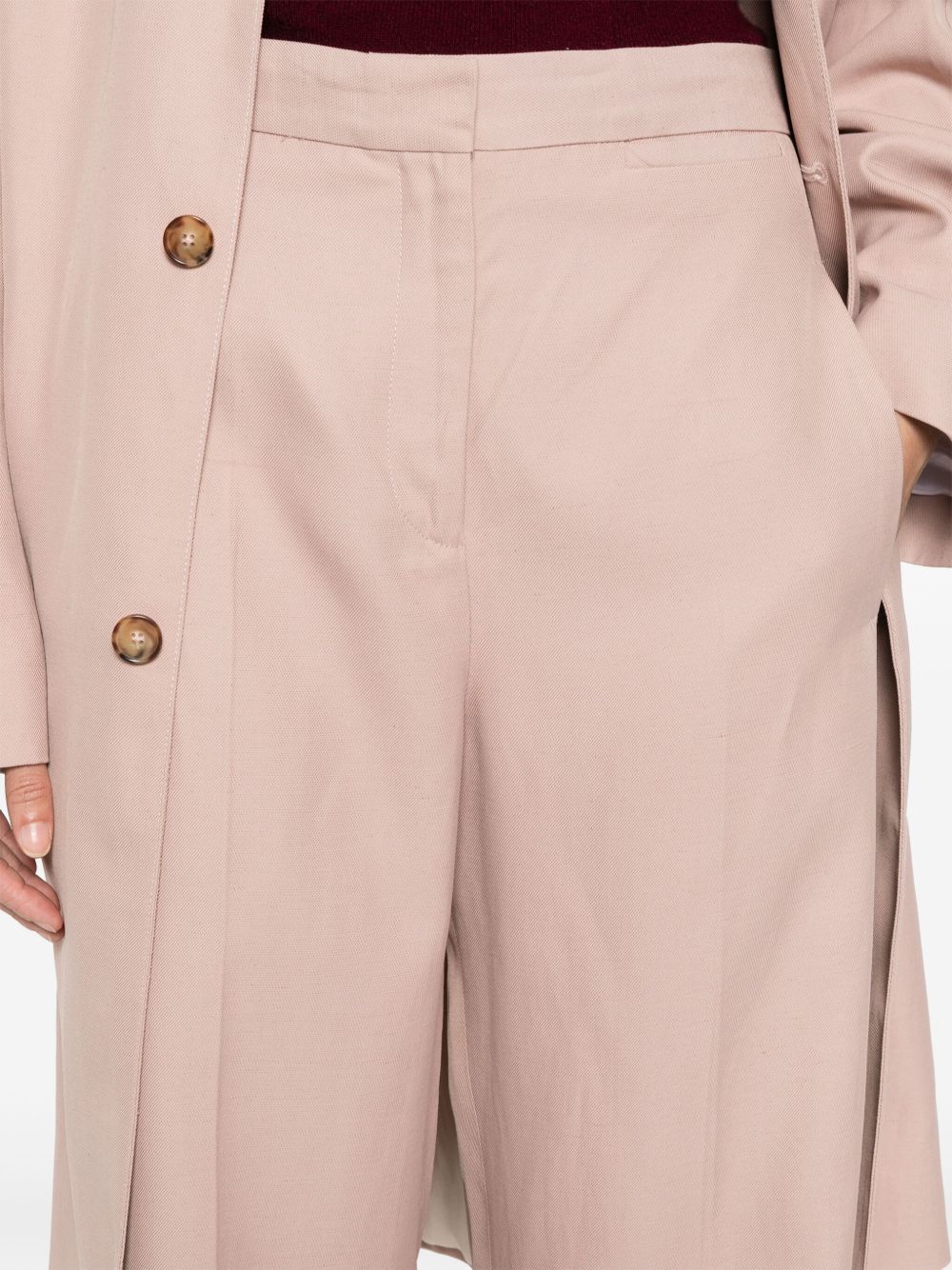 Pantaloni sartoriali in rosa Loulou studio - donna 