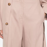 Pantaloni sartoriali in rosa Loulou studio - donna 