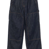 Jeans a gamba larga in blu Magda butrym - donna 