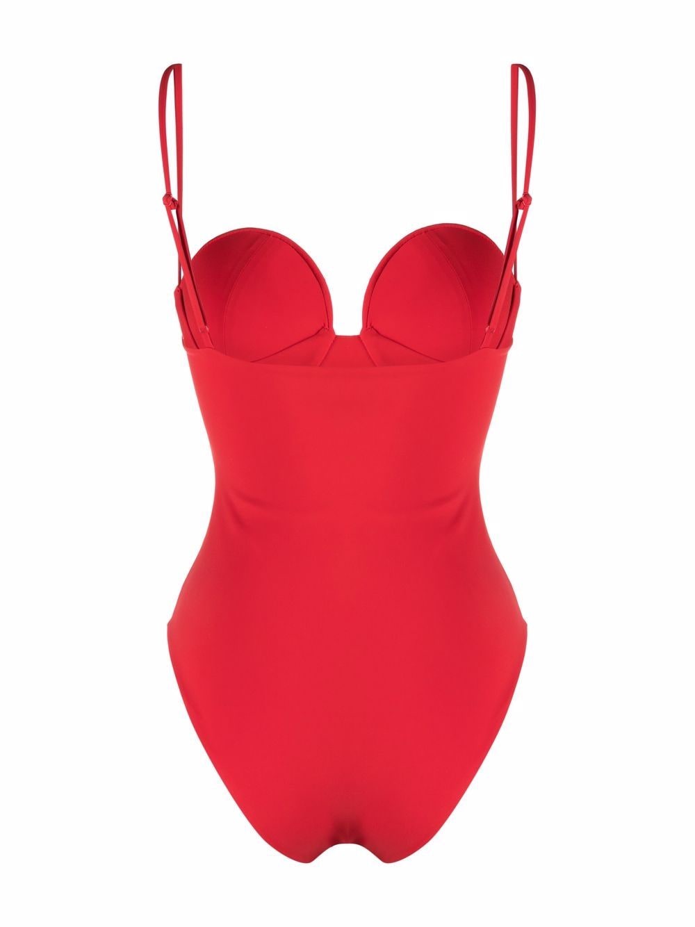 Costume intero con scollo a cuore in rosso - MAGDA BUTRYM -  donna 