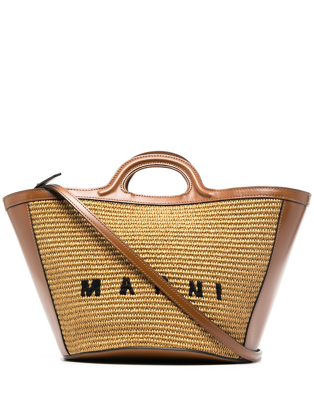 Borsa tote Tropicalia con ricamo Marni - donna 
