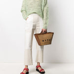 Borsa tote Tropicalia con ricamo Marni - donna 