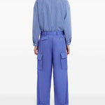 Pantaloni cargo con tasche in blu Marni - uomo 