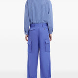 Pantaloni cargo con tasche in blu Marni - uomo 