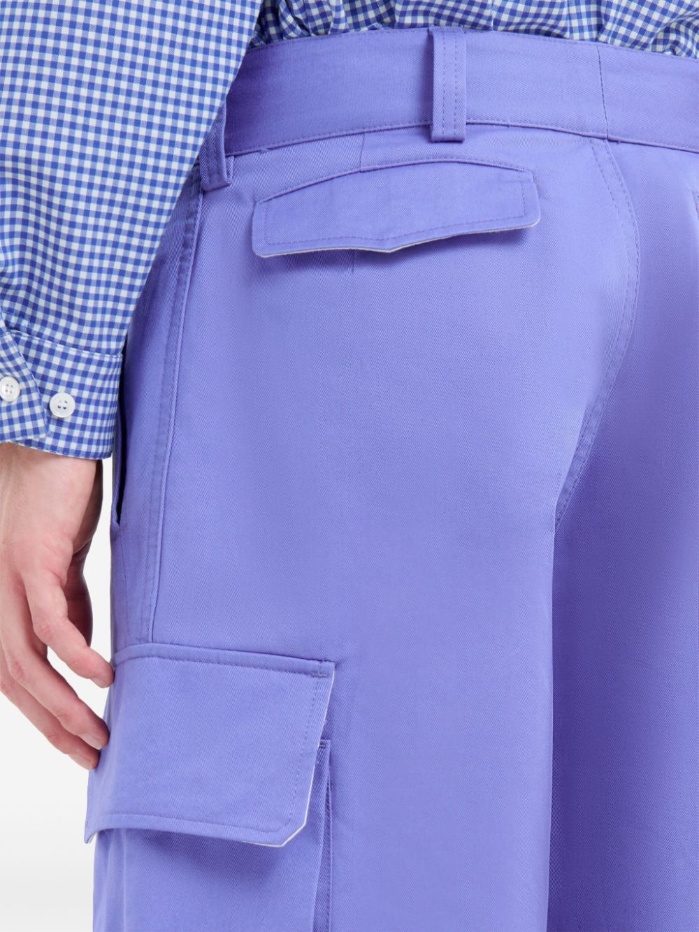 Pantaloni cargo con tasche in blu Marni - uomo 