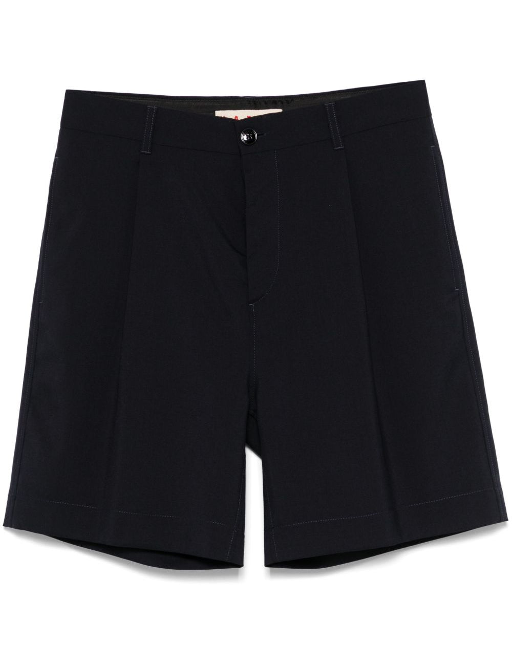Bermuda in lana in nero Marni - uomo 