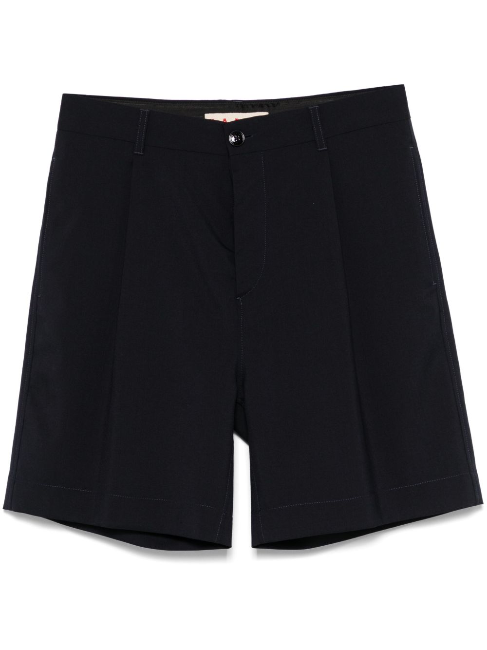 Bermuda in lana in nero Marni - uomo 