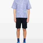 Bermuda in lana in nero Marni - uomo 