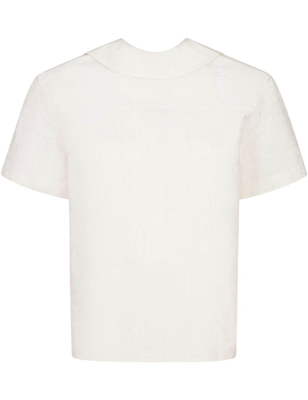 Camicia con colletto alla francese in bianco Marni - donna 