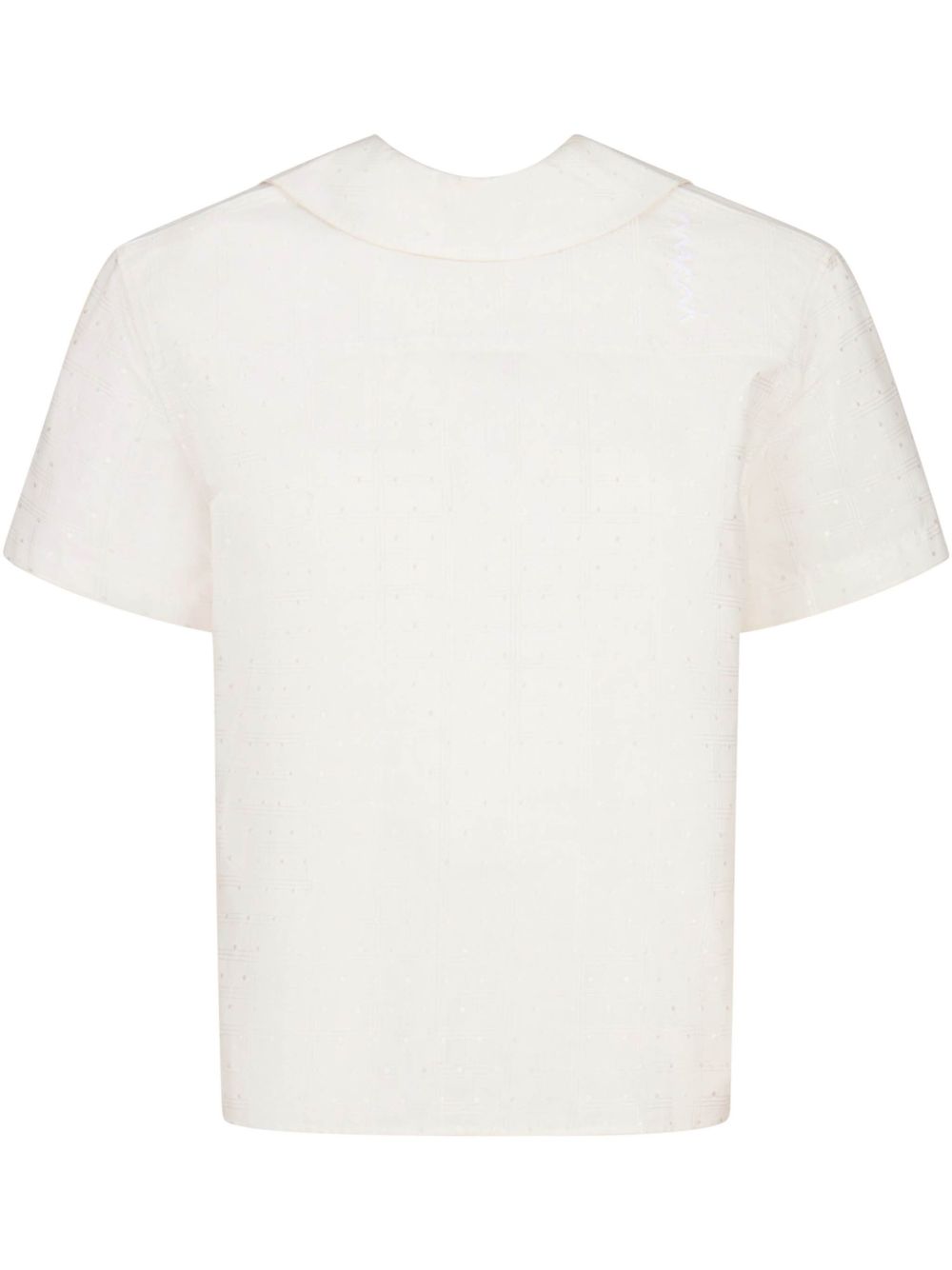 Camicia con colletto alla francese in bianco Marni - donna 