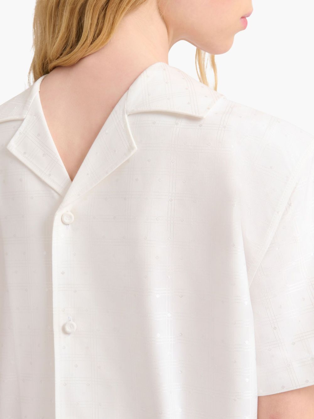 Camicia con colletto alla francese in bianco Marni - donna 