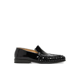 Mocassini in pelle lucida in nero Marsell - uomo 