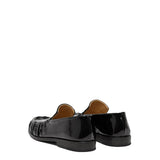 Mocassini in pelle lucida in nero Marsell - uomo 