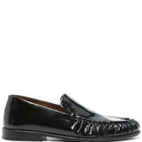Mocassini in pelle lucida in nero Marsell - uomo 