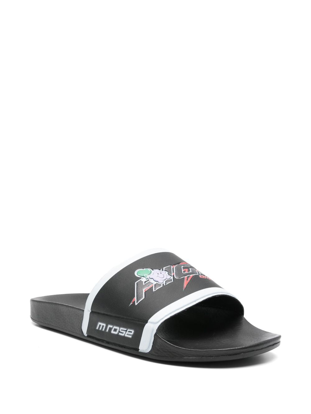 Ciabatte high on hope in nero Martine rose - uomo 