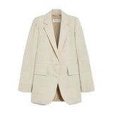 Blazer monopetto acacia in beige Maxmara - donna 