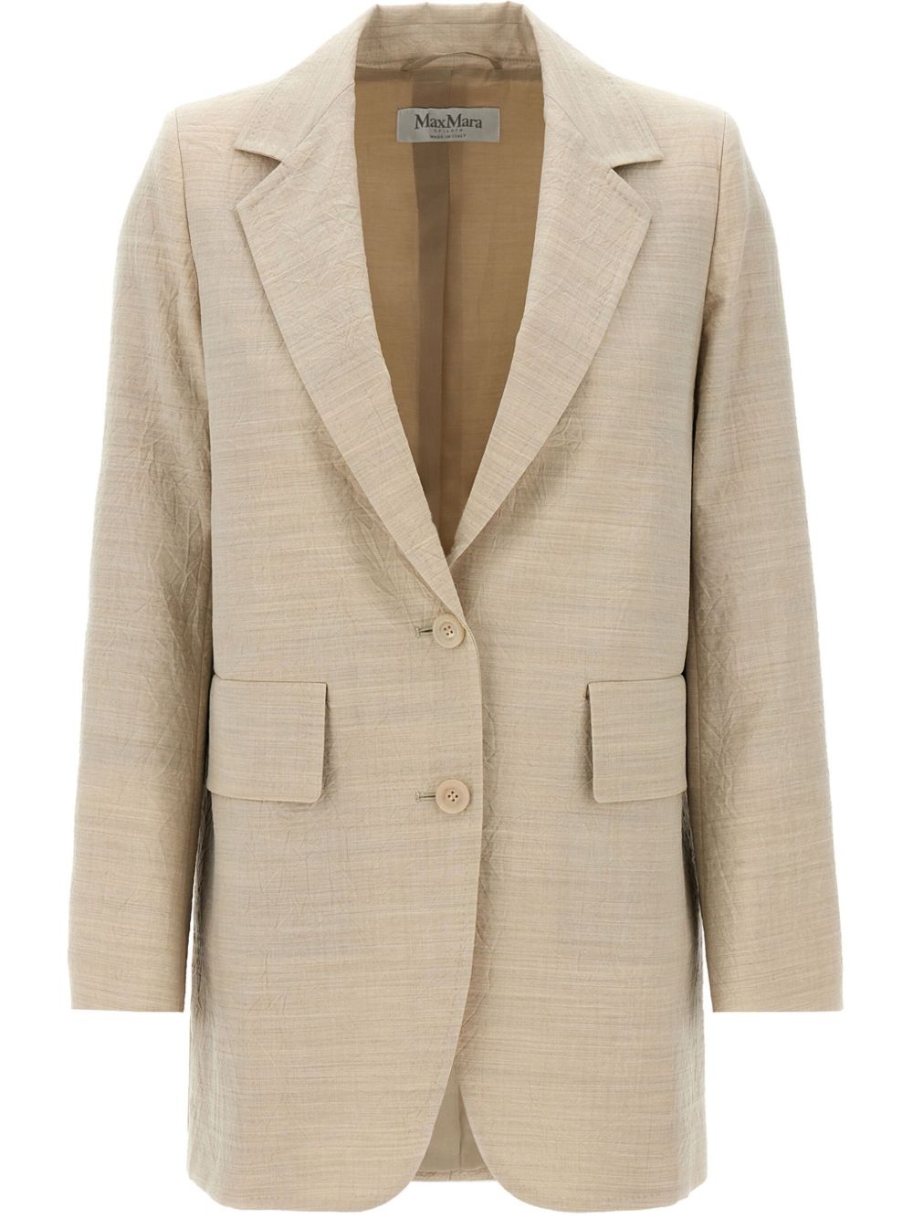 Blazer monopetto acacia in beige Maxmara - donna 