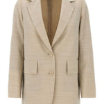 Blazer monopetto acacia in beige Maxmara - donna 
