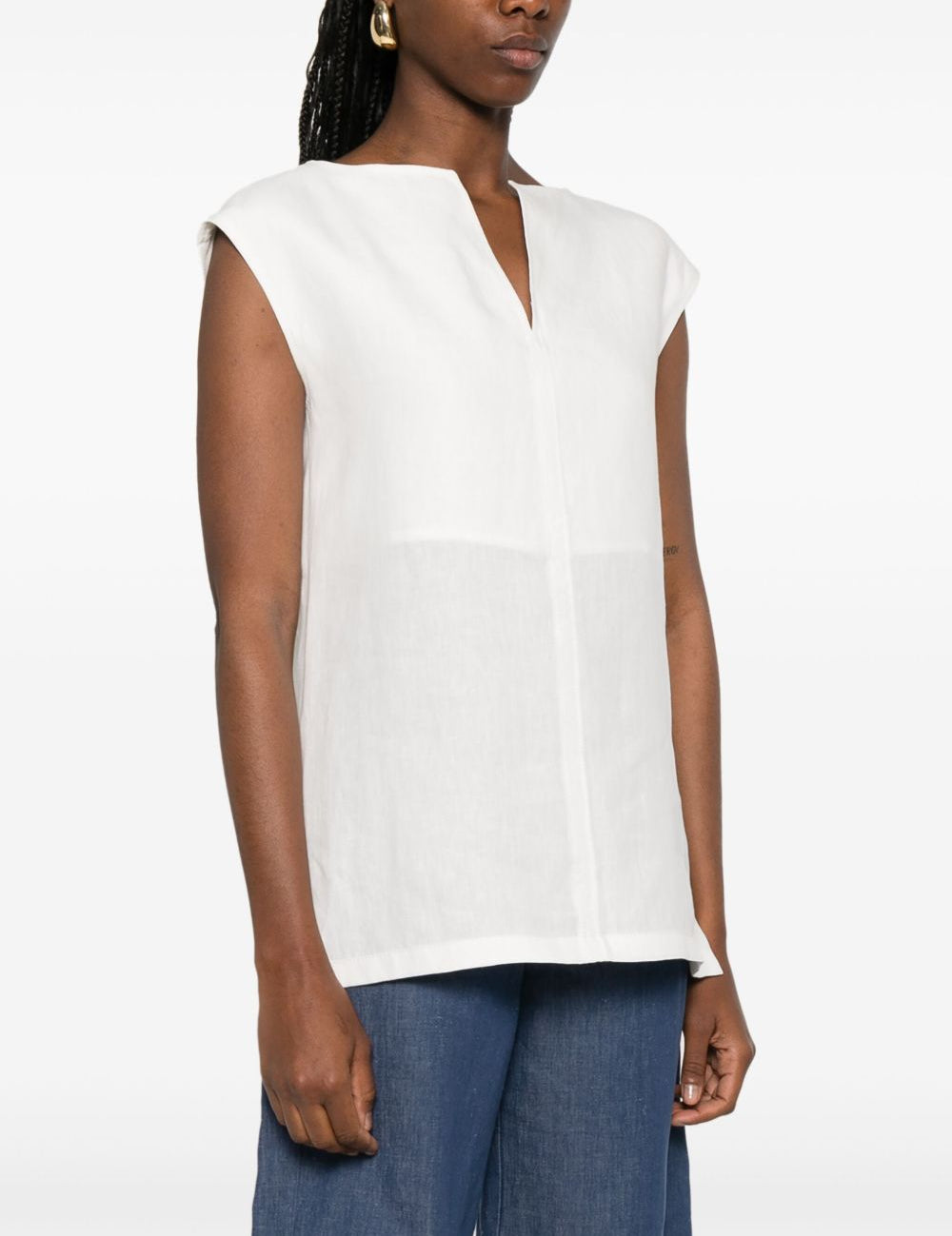 Top Colimbo in bianco Maxmara - donna 