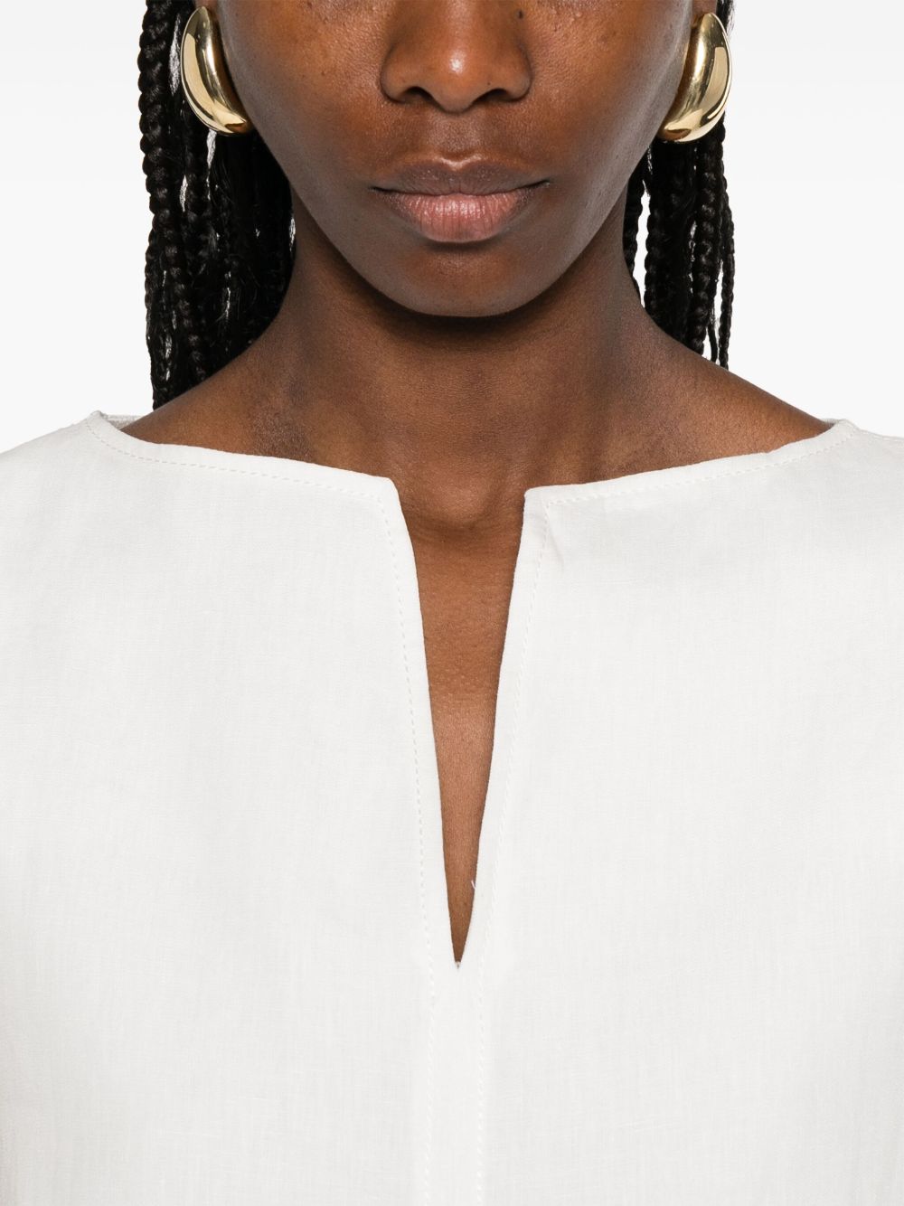 Top Colimbo in bianco Maxmara - donna 