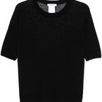 Top semi-trasparente negelia in nero Maxmara - donna 