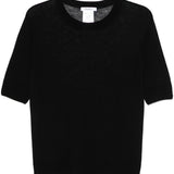 Top semi-trasparente negelia in nero Maxmara - donna 