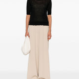 Top semi-trasparente negelia in nero Maxmara - donna 