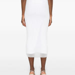 Gonna midi a matita album in bianco Maxmara - donna 