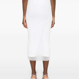Gonna midi a matita album in bianco Maxmara - donna 