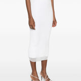 Gonna midi a matita album in bianco Maxmara - donna 
