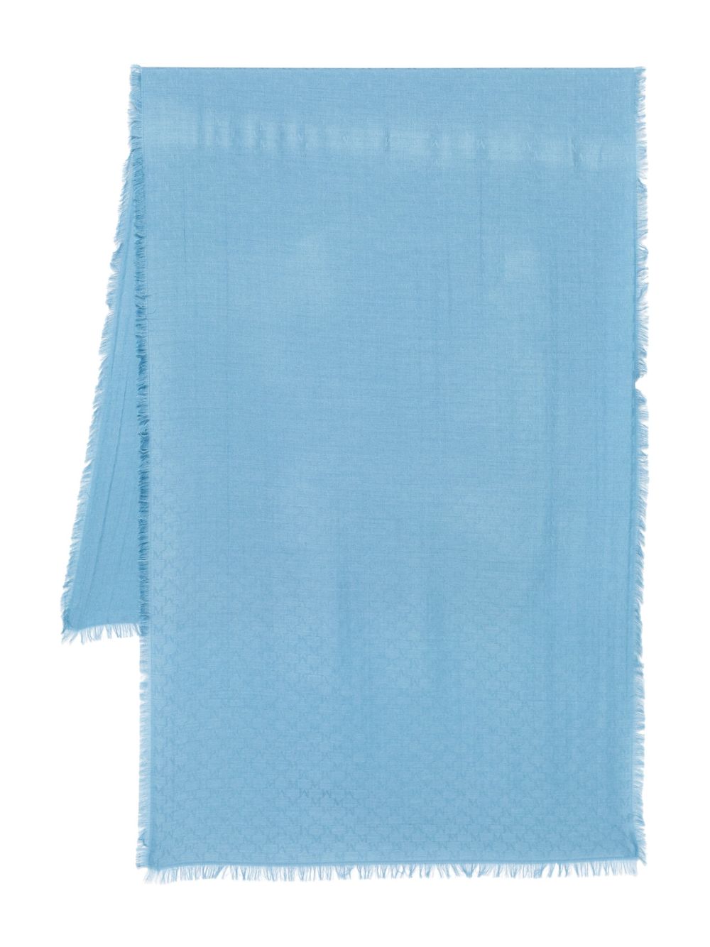 Stola con stampa monogramma umes in celeste Maxmara - donna 