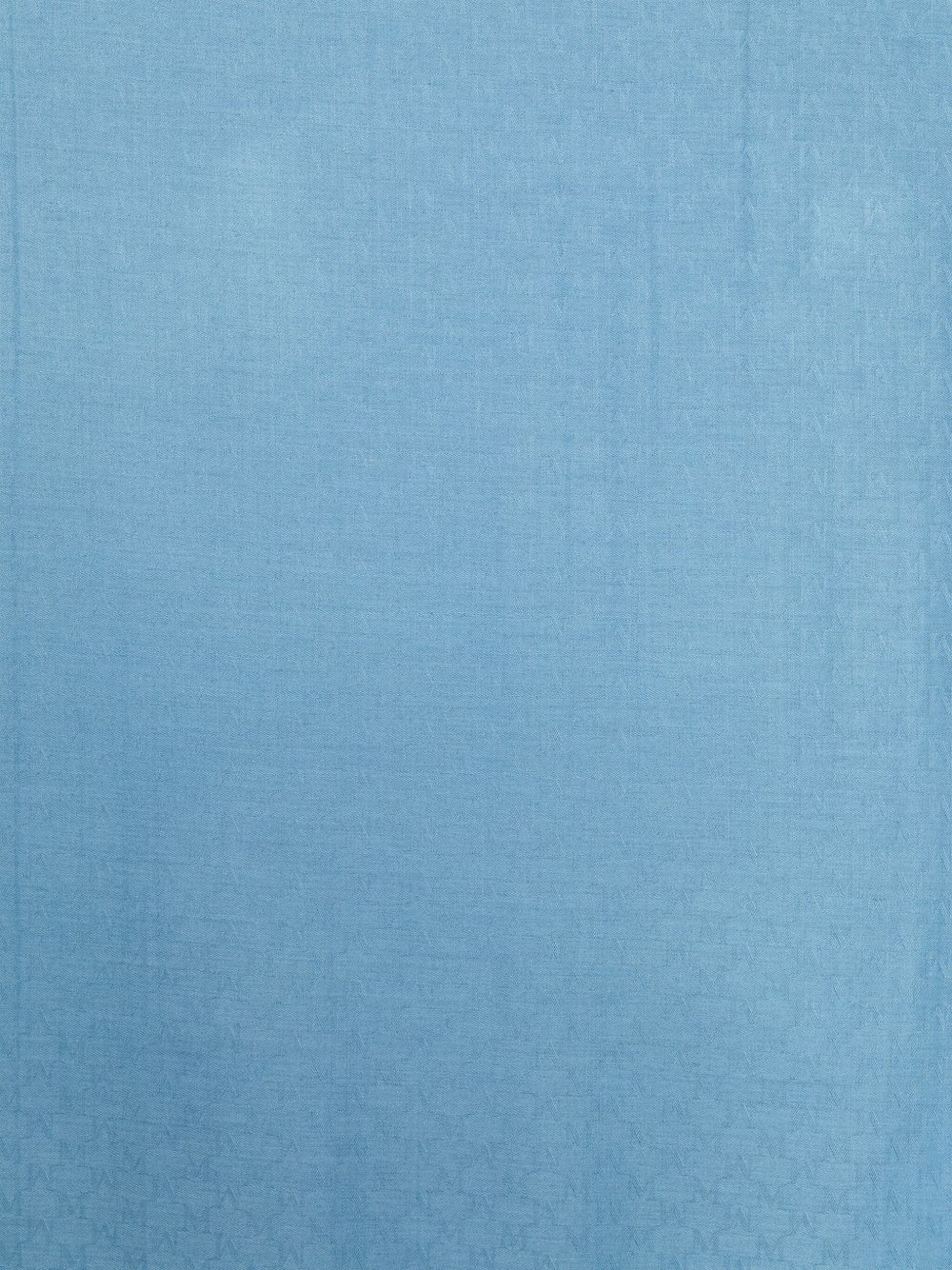 Stola con stampa monogramma umes in celeste Maxmara - donna 