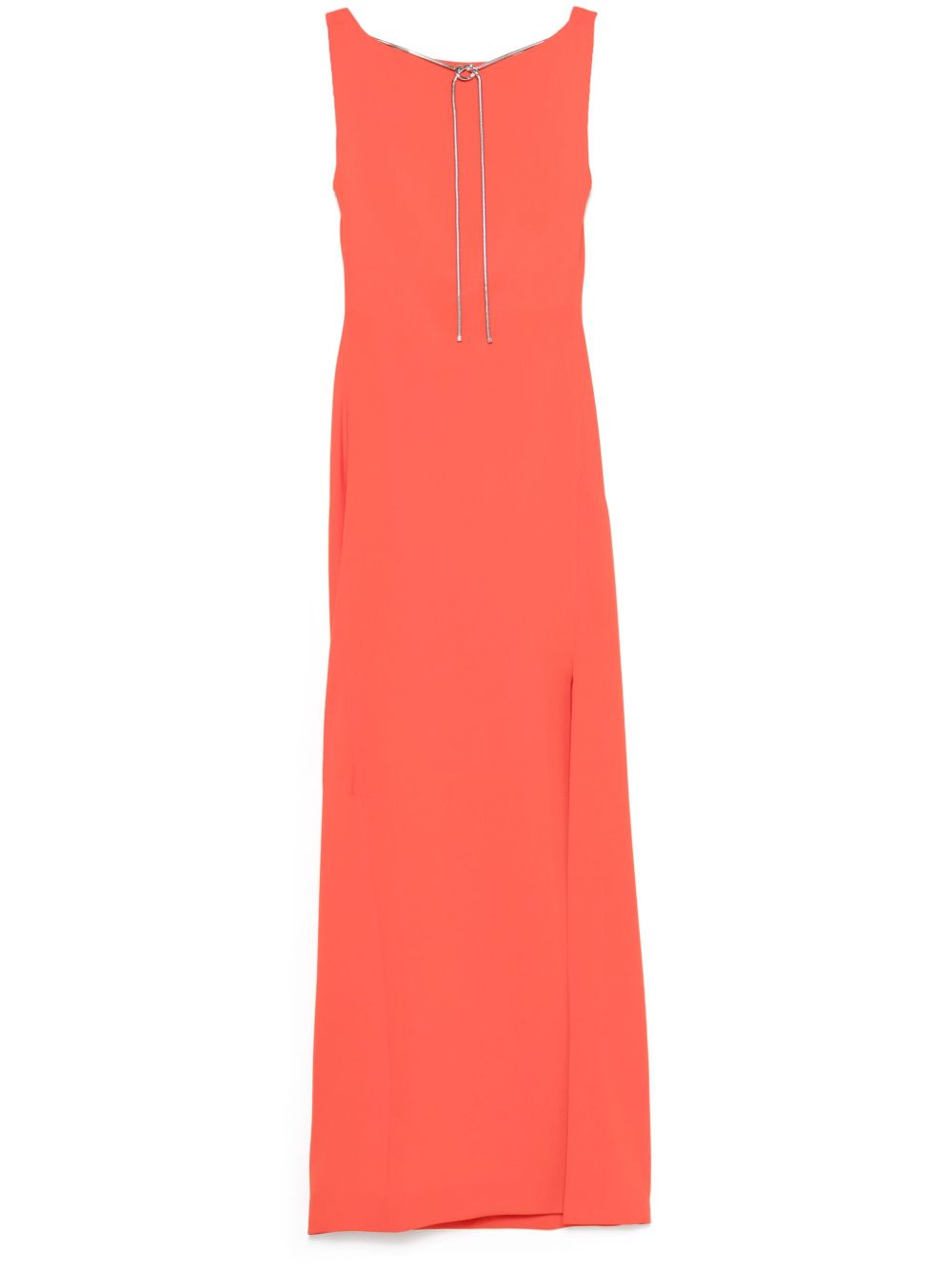 Abito con dettaglio a catena creso in rosso Maxmara pianoforte - donna 