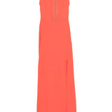 Abito con dettaglio a catena creso in rosso Maxmara pianoforte - donna 