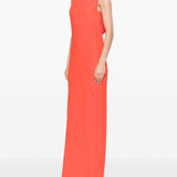 Abito con dettaglio a catena creso in rosso Maxmara pianoforte - donna 
