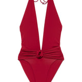 Costume da bagno Ciprés in rosso Maygel coronel - donna 