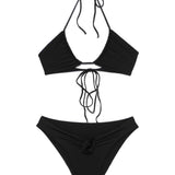 Bikini Malanga in nero Maygel coronel - donna 