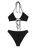 Bikini Malanga in nero Maygel coronel - donna