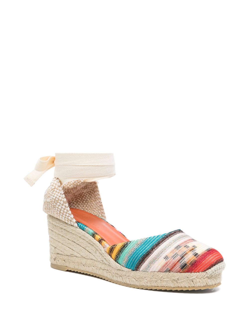 Espadrilles in maglia 65mm in multicolore Missoni - donna 