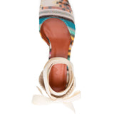 Espadrilles in maglia 65mm in multicolore Missoni - donna 
