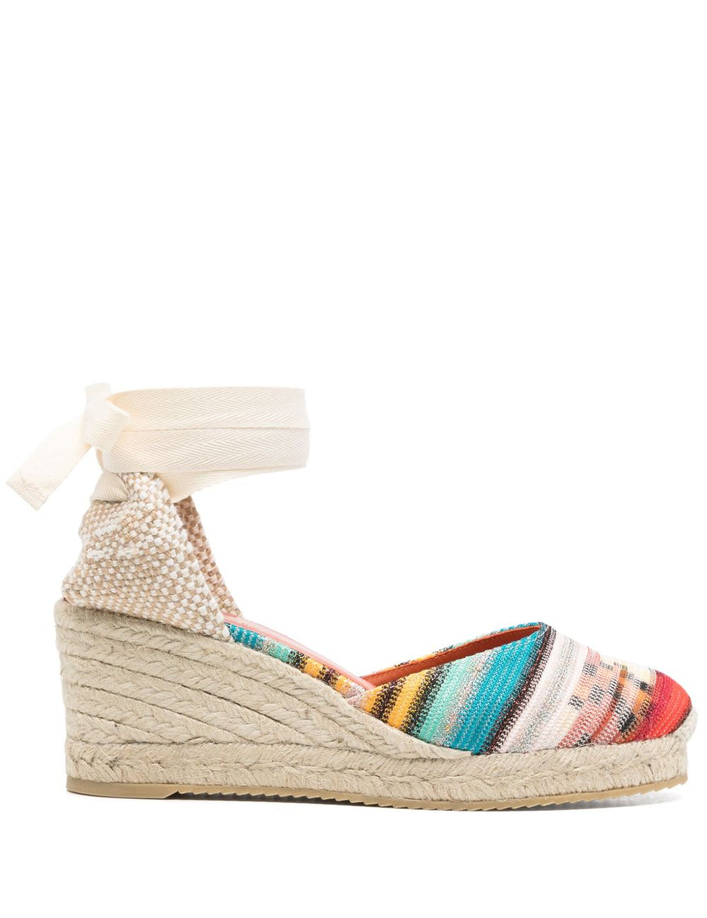 Espadrilles in maglia 65mm in multicolore Missoni - donna 