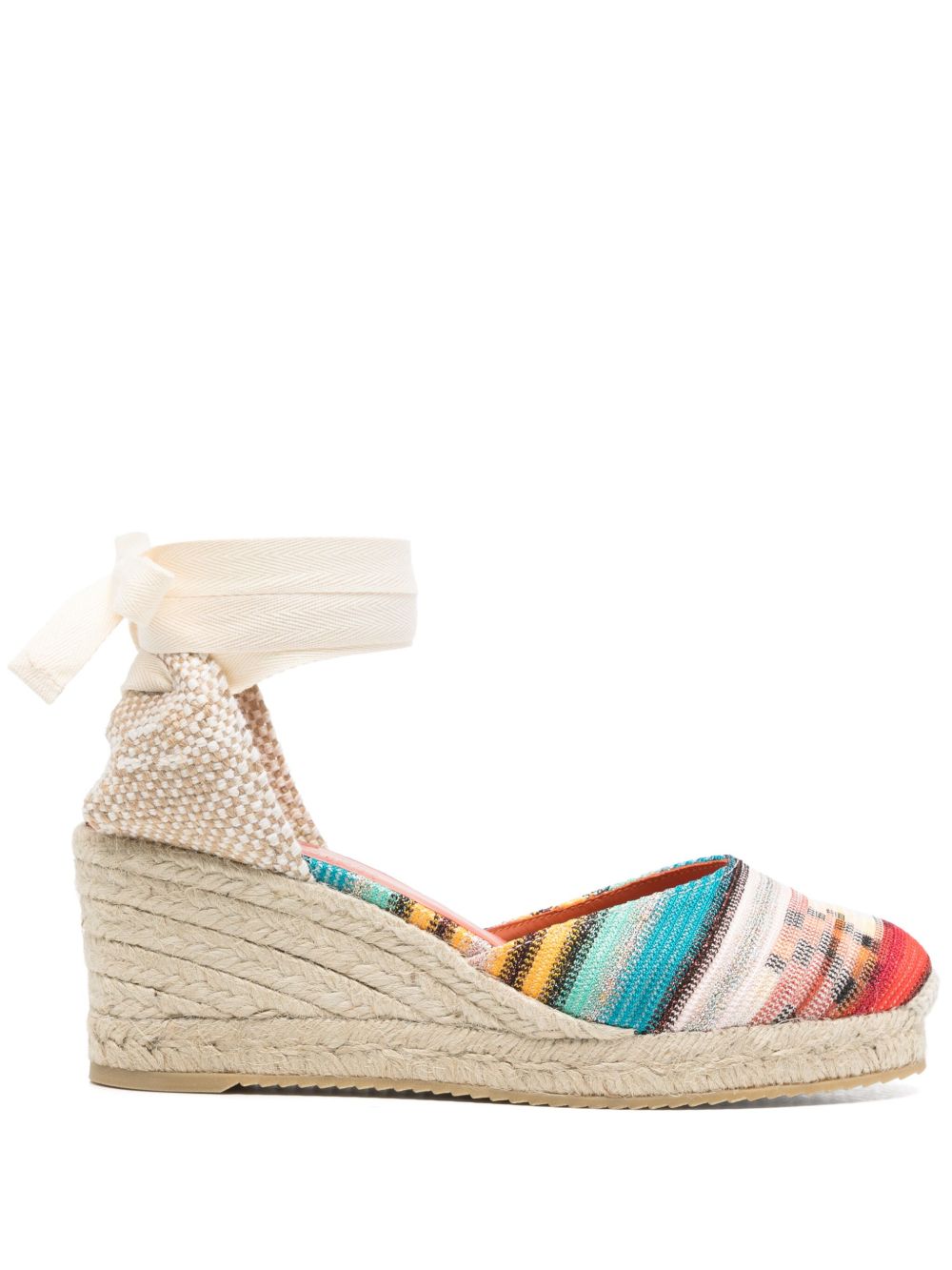 Espadrilles in maglia 65mm in multicolore Missoni - donna 