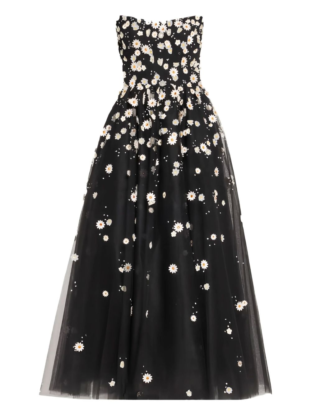 Abito midi in tulle daisy Monique Lhuillier - donna 