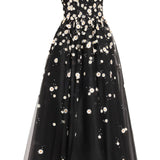 Abito midi in tulle daisy Monique Lhuillier - donna 