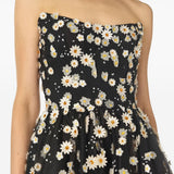 Abito midi in tulle daisy Monique Lhuillier - donna 